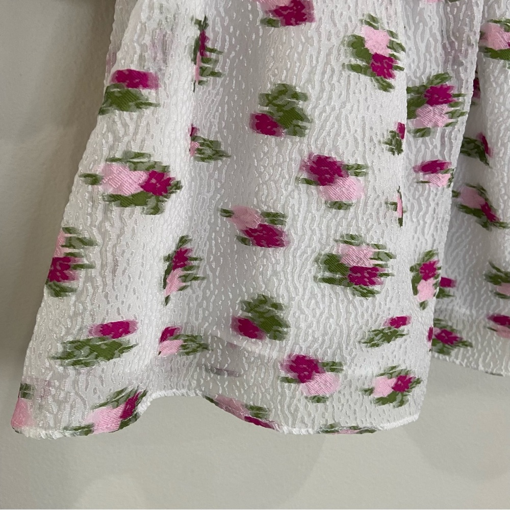 💥SOLD💥BuddyLove Blakely Peplum Short Sleeve Top - Calla Lily - Picture 6 of 13